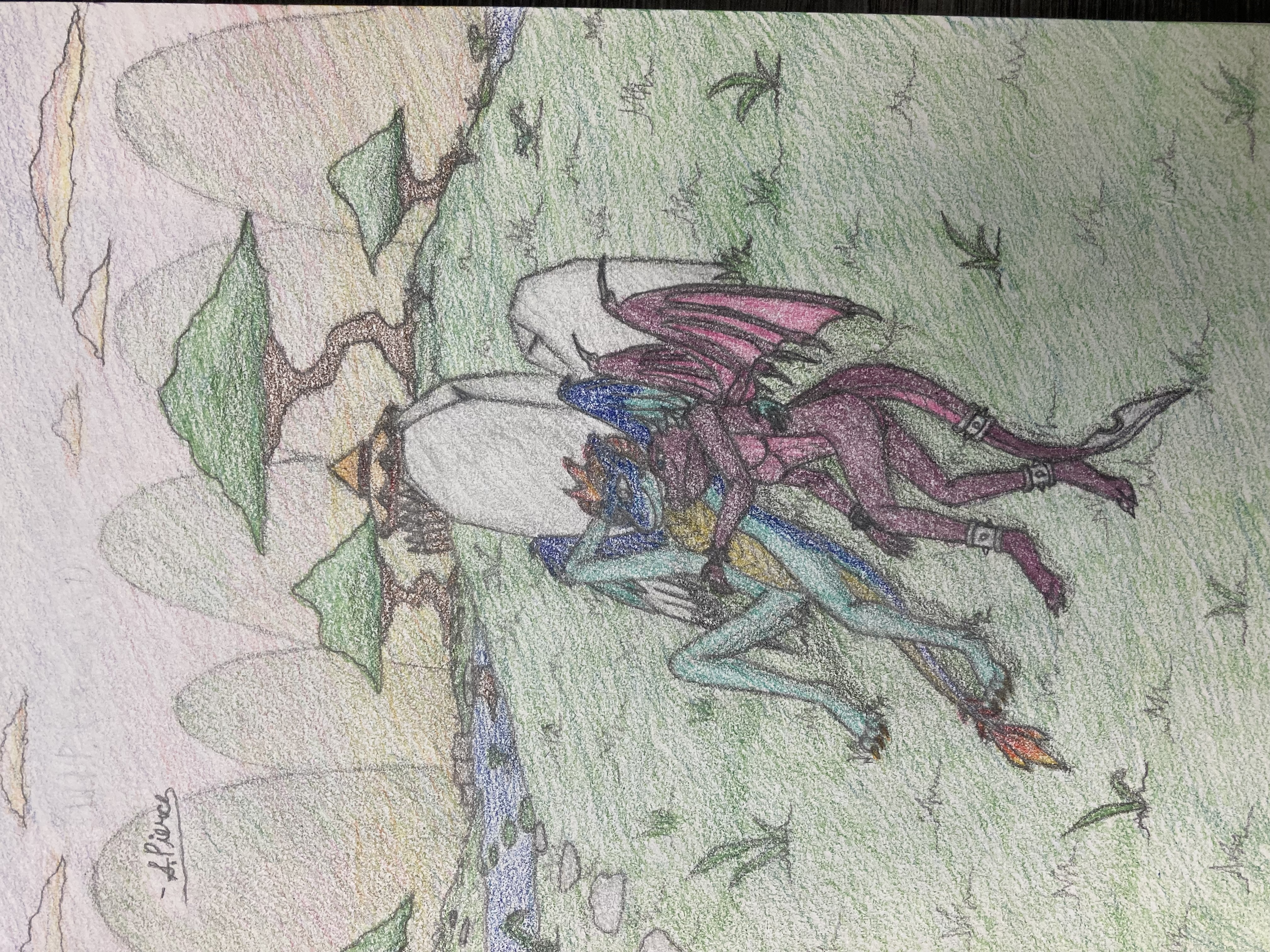 Finished Birthday Gift Art for Jomei